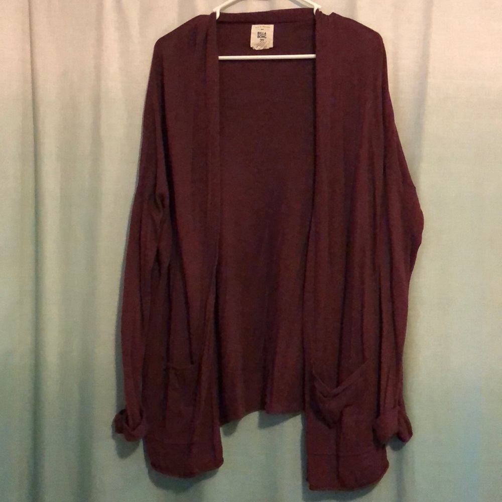 Billabong Maroon colored sweater